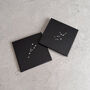 Zodiac Leather Coaster – Star Sign Gift For Him Or Her, thumbnail 3 of 12
