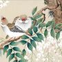Two Birds And Wisteria Chinoiserie Giclée Print, thumbnail 3 of 4