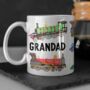 Personalised Train Mug For Grandad Or Any Name, thumbnail 1 of 3
