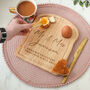Personalised Mr And Mrs Wedding Dippy Eggs Board, thumbnail 4 of 5