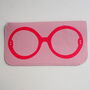 Iris Soft Leather Glasses Sleeve, thumbnail 2 of 3