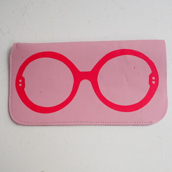 Iris Soft Leather Glasses Sleeve, 2 of 3