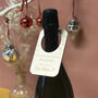 Personalised Christmas Bottle Label Teacher Gift, thumbnail 1 of 8