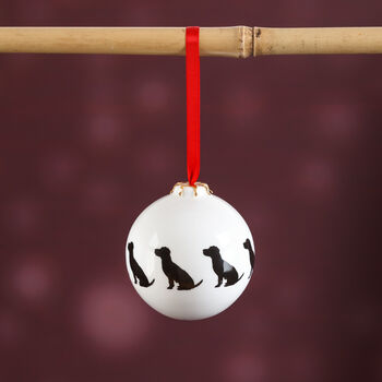 Dog Christmas Bauble Decoration. Pick Your Breed, 10 of 12