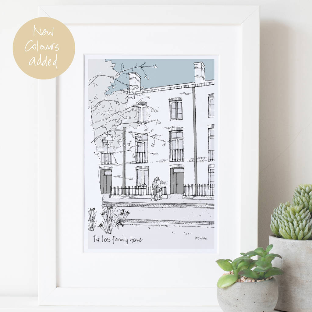 Personalised Architectural Style House Illustration, 1 of 12