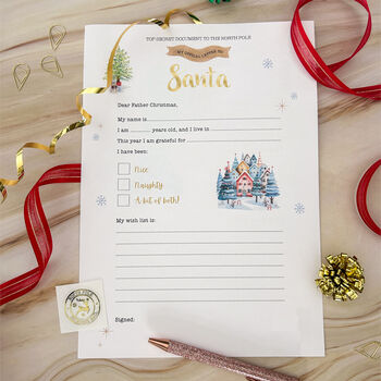 Write Your Own Letter To Santa, 3 of 7
