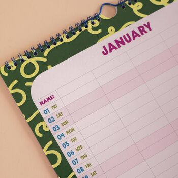 2027 A3 Family Wall Calendar | Colour Flow, 4 of 8