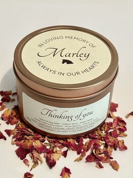 Horse Sympathy Candle Gift Set With Hidden Gemstone Heart, 10 of 11