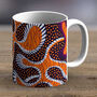Purple And Orange Ankara Print Mug Fabric Two, thumbnail 2 of 2