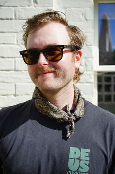 Mens Black Mixed Paisley Print Neckerchief, 10 of 12