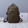 Colourway Canvas Backpack Rucksack, thumbnail 1 of 12