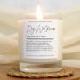 Dog Walker Gift Definition Scented Candle, thumbnail 1 of 6