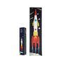 Space Age Children's Height Chart With Stickers, thumbnail 6 of 6
