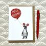Penguin Christmas Card, thumbnail 1 of 3