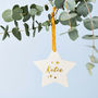 Personalised Celestial Star Decoration, thumbnail 6 of 6
