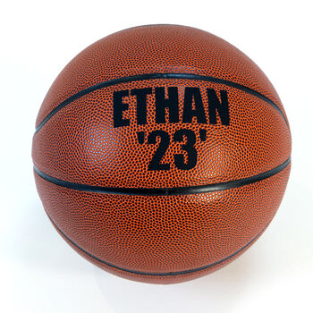 Personalised Basketball Ball, 2 of 8