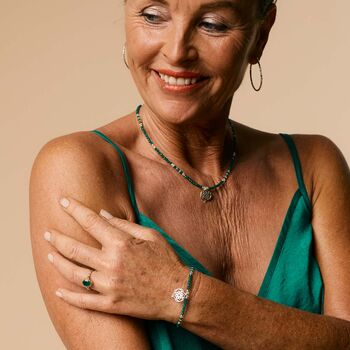 Sevilla Dream Green Onyx Necklace, 9 of 12