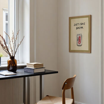 Diet Coke Break Funny Kitchen Print, 8 of 12