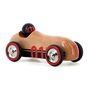Vilac Natural Wooden Vintage Racing Car, thumbnail 3 of 3
