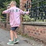 Personalised Extra Large Varsity Name Jumper, thumbnail 2 of 4