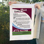 Years Of Being A Villan Tea Towel Birthday Gift For Aston Villa Fan, thumbnail 2 of 6