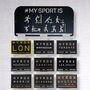 Hyrox Patch Display | Black Metal | Wall Mounted Race Finisher Patch Holder, thumbnail 1 of 7