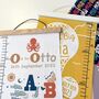 Personalised Bee You Flower Height Chart, thumbnail 10 of 11