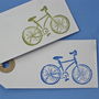Set Of Five Bicycle Gift Tags, thumbnail 5 of 8