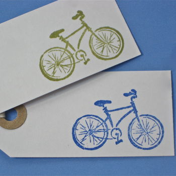 Set Of Five Bicycle Gift Tags, 5 of 8