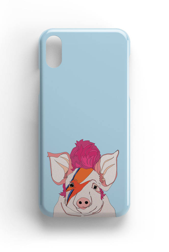 Pig Rock Star Phone Case iPhone Samsung Casey Rogers By GigglyFox ...