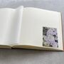 Personalised Wedding Album Recycled Leather, thumbnail 2 of 6