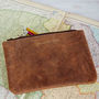Personalised Message Leather Pencil Case, thumbnail 3 of 8