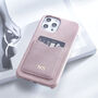 Personalised Pocket Phone Case | Pink, thumbnail 1 of 5