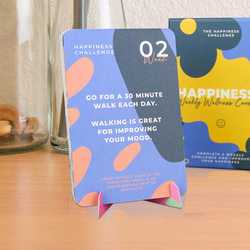Weekly Wellness Cards Happiness, 3 of 4
