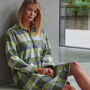 Women's 'Shetland' Check Brushed Cotton Nightshirt, thumbnail 2 of 3