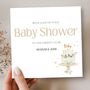 Neutral Baby Shower Card, Simple Parents To Be Card, thumbnail 1 of 2