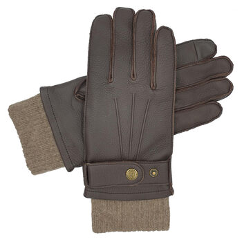 Reeves. Men's Cashmere Lined Deerskin Gloves, 3 of 10