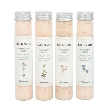 Floral Bath Salt Gift Set, 4 of 5