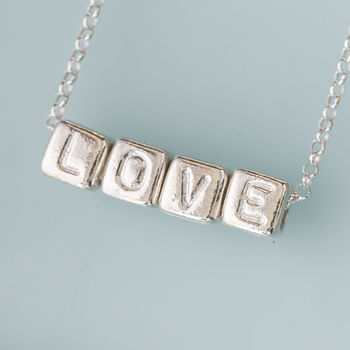 'Love' Necklace, 2 of 5