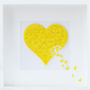 Framed 3D Feature Butterfly Heart Artwork, Two Colours, thumbnail 5 of 5