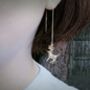 Deertrail Threader Earrings, thumbnail 2 of 3