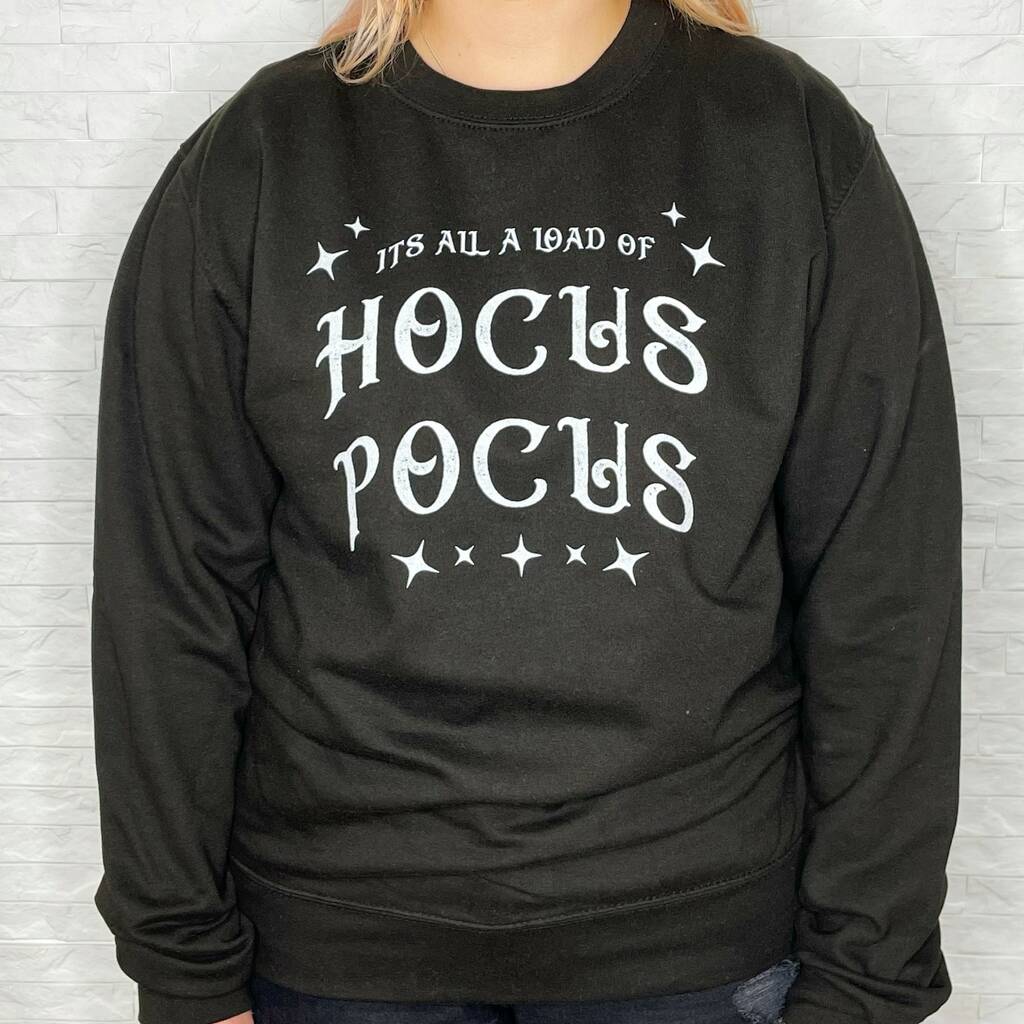 Hocus Pocus Halloween Sweatshirt, 1 of 2
