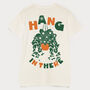 Hang In There Men's Slogan T Shirt, thumbnail 6 of 7