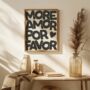 Love Typography Print | More Amor Por Favor, thumbnail 2 of 4