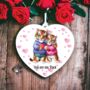 Personalised Tiger Couple Decoration, thumbnail 1 of 2