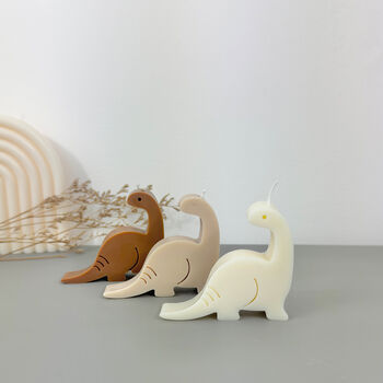 Apatosaurus Dinosaur Candle And Jurassic Gift, 2 of 12