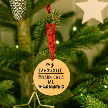 'My Favourite People Call Me Grandad' Decoration, 3 of 7