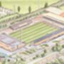 Hull City Fc Boothferry Park Stadium Art Print, thumbnail 2 of 3