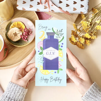 Birthday Gin Card, 2 of 6