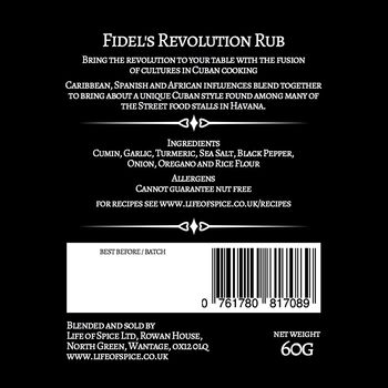 Fidel's Revolution Rub Gourmet Spice Rub, 5 of 6